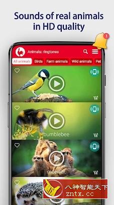 Animals Ringtones 动物铃声v14.1纯净版-网亿资源平台
