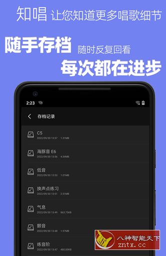 知唱音域音调仪-网亿资源平台