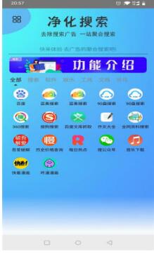 净化搜索v1.0纯净版★主流纯净搜索引擎大集合-网亿资源平台