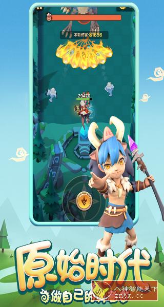 原始人题材冒险回合游戏：勇者养成记v1.2高级版-网亿资源平台