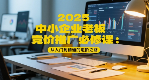 2025中小企业老板竞价推广必修课：从入门到精通的进阶之路-邪修侠 - 演示