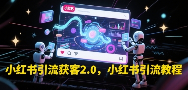小红书引流获客2.0，小红书引流教程-邪修侠 - 演示
