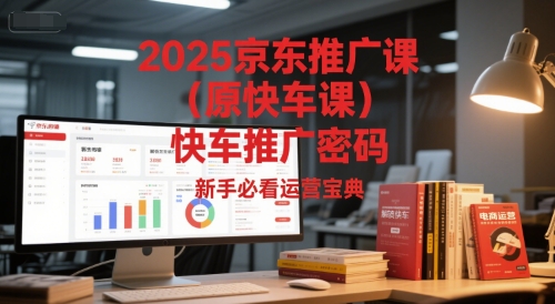 2025京东推广课（原快车课）解锁京东快车推广密码，新手必看运营宝典-网亿资源平台