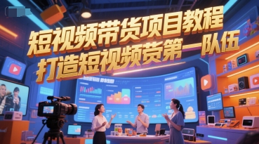 短视频带货项目教程，打造短视频带货第一队伍-邪修侠 - 演示