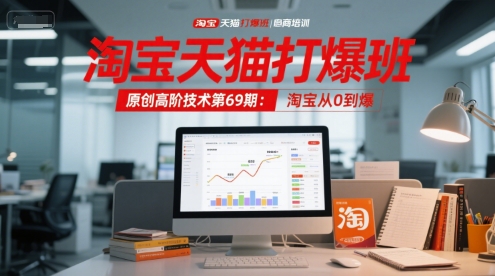 淘宝天猫打爆班原创高阶技术第69期：淘宝从0到爆-网亿资源平台