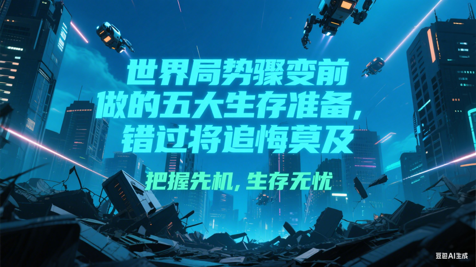 付费文章《世界局势骤变前必做的五大生存准备,错过将追悔莫及》-邪修侠 - 演示