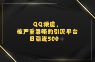 引流蓝海QQ频道，日引500+创业粉-网亿资源平台
