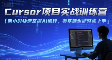 Cursor项目实战训练营，两小时快速掌握AI编程，零基础也能轻松上手-网亿资源平台