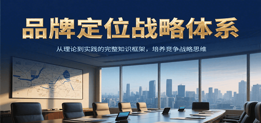 品牌定位战略体系，从理论到实践的完整知识框架，培养产品竞争战略思维-邪修侠 - 演示