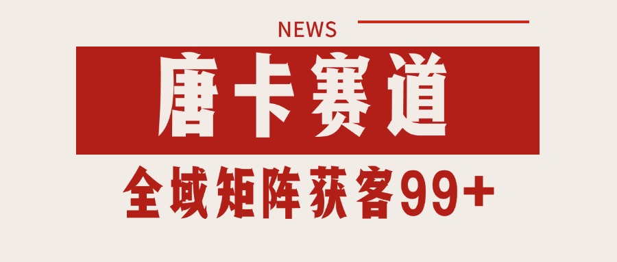 唐卡赛道私域引流获客 自热矩阵SOP日引流99+精准客资-邪修侠 - 演示