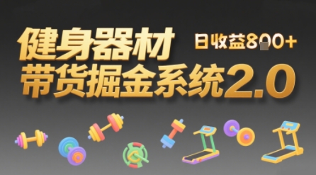 视频挂橱窗，50天卖健身器材挣2.7W，普通人也能做-网亿资源平台
