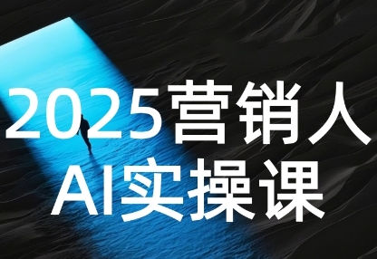 2025营销人Al实操课，AI营销抢跑实战，从Prompt到方案，效率碾压同行-网亿资源平台