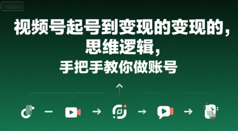 视频号起号到变现的思维逻辑,手把手教你做账号-邪修侠 - 演示