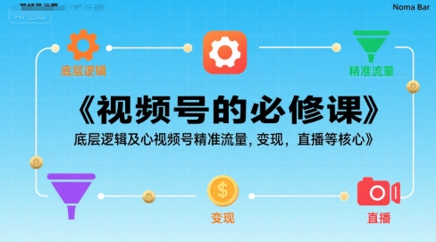 视频号的必修课，视频号的底层逻辑及核心视频号精准流量，变现，直播等核心-邪修侠 - 演示