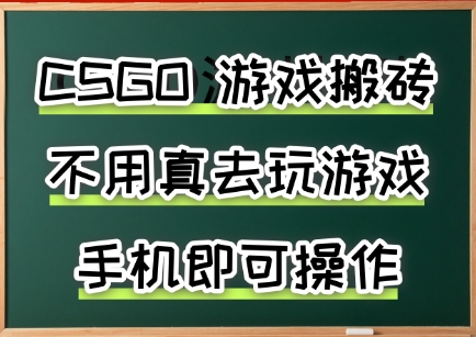 游戏搬砖，手机可做，不用电脑，最快当天见收益3张+，副业创业网创兼职【揭秘】-邪修侠 - 演示