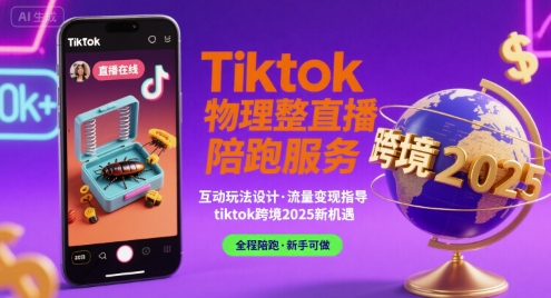 Tiktok物理整蛊直播陪跑服务-tiktok跨境2025-邪修侠 - 演示