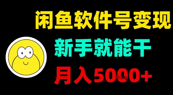 闲鱼软件号变现，新手就能干，月入5k+-邪修侠 - 演示