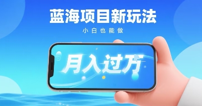 小红书蓝海项目新玩法，一部手机即可月入过W，推荐小白做非常简单认可度超高-网亿资源平台