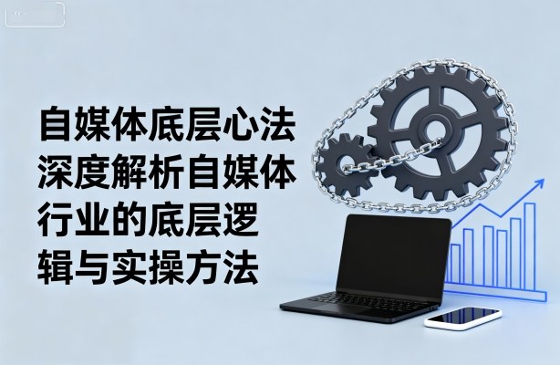 自媒体底层心法，深度解析自媒体行业的底层逻辑与实操方法-网亿资源平台