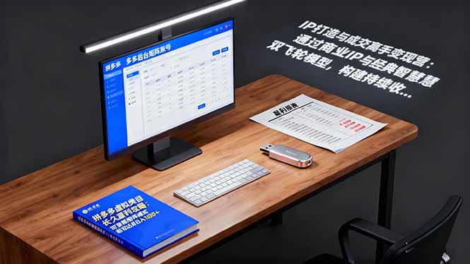 IP打造与成交高手变现营:通过商业IP+经典智慧双飞轮模型 构建持续收钱系统-邪修侠 - 演示