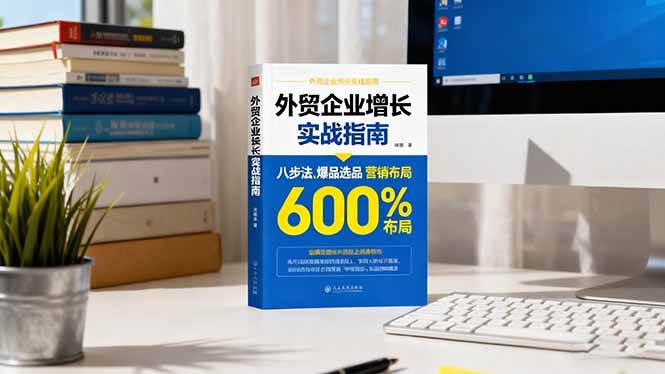 （16296期）外贸企业增长实战指南，八步法、爆品选品、营销布局，业绩增长300%-网亿资源平台