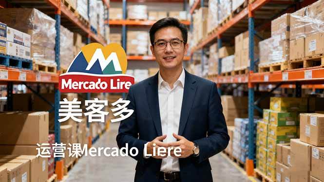 （16292期）2025美客多Mercado Libre运营课：账号注册/产品上传/促销活动/自发货模式-网亿资源平台