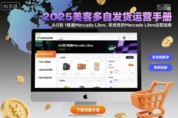 2025美客多自发货运营手册：从0到1精通Mercado Libre，系统性的Mercado Libre运营指南-邪修侠 - 演示