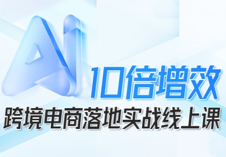 跨境电商10倍增效,跨境电商AI落地实战线上课-邪修侠 - 演示