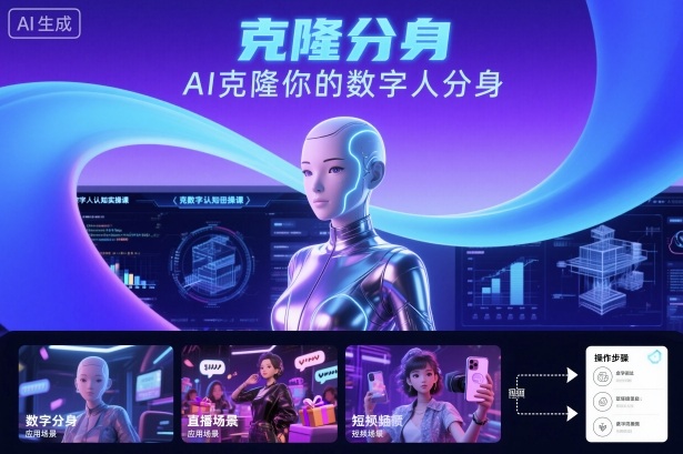 AI数字人认知实操课,克隆你的数字人分身-邪修侠 - 演示
