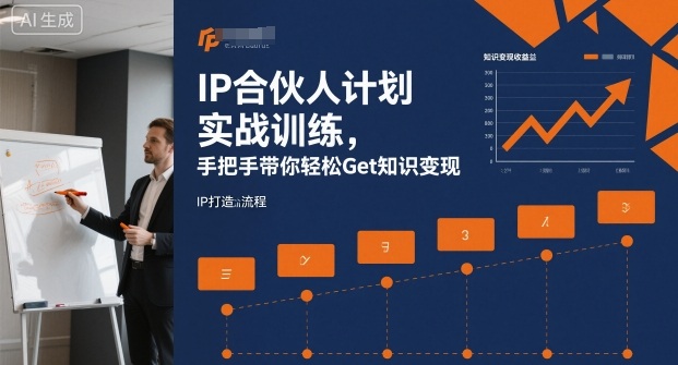 IP合伙人计划实战训练，手把手带你轻松Get知识变现-网亿资源平台