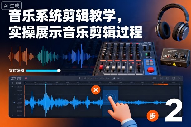 音乐系统剪辑教学,实操展示音乐剪辑过程-邪修侠 - 演示