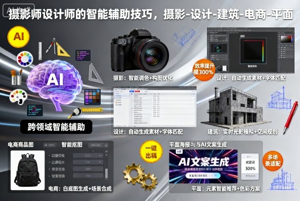 摄影师设计师的智能辅助技巧,摄影-设计-建筑-电商-平面-邪修侠