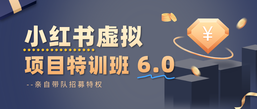 小红书虚拟项目特训班6.0 ，养号/选品/自动发货/爆款笔记（含40节视频课）-网亿资源平台