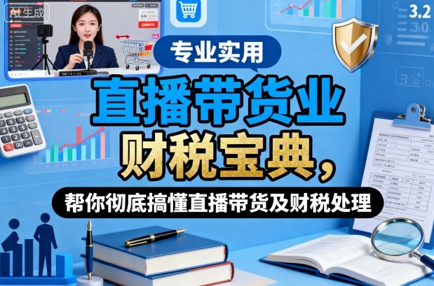 直播带货业财税宝典,帮你彻底搞懂直播带货及财税处理-邪修侠 - 演示