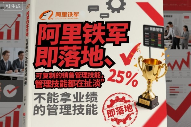 阿里铁军即落地、可复制的销售管理技能,不能拿业绩的管理技能都在扯淡