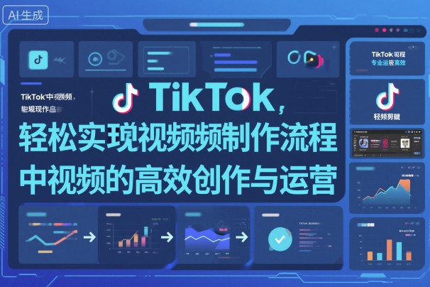 TikTok中视频制做流程,轻松实现Tk中视频的高效创作与运营-邪修侠 - 演示