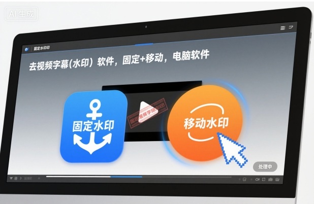 去视频字幕(水印）软件，固定+移动，电脑软件-网亿资源平台