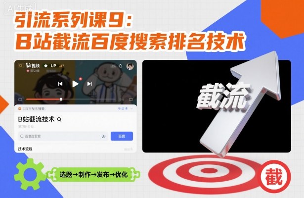 引流系列课9：B站截流百度搜索排名技术-邪修侠 - 演示
