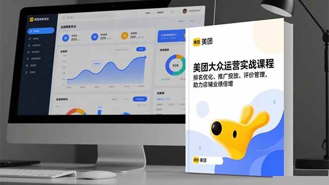 （16518期）美团大众运营实战课程，排名优化、推广投放、评价管理，助力店铺业绩倍增-网亿资源平台