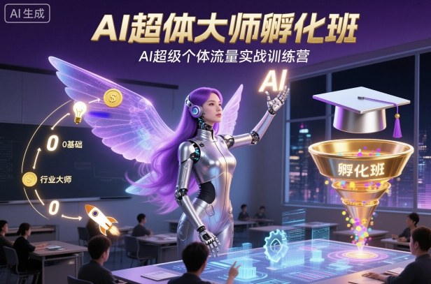 AI超体大师孵化班，AI超级个体流量实战训练营-邪修侠 - 演示