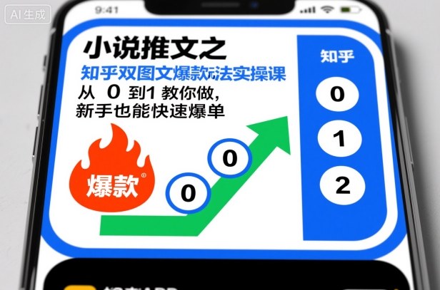 小说推文之知乎双图文爆款玩法实操课,从0到1教你做,新手也能快速爆单-邪修侠