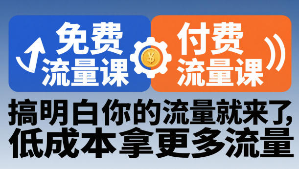 拼多多免费流量课+付费流量课，搞明白你的流量就来了，低成本拿更多流量-邪修侠 - 演示