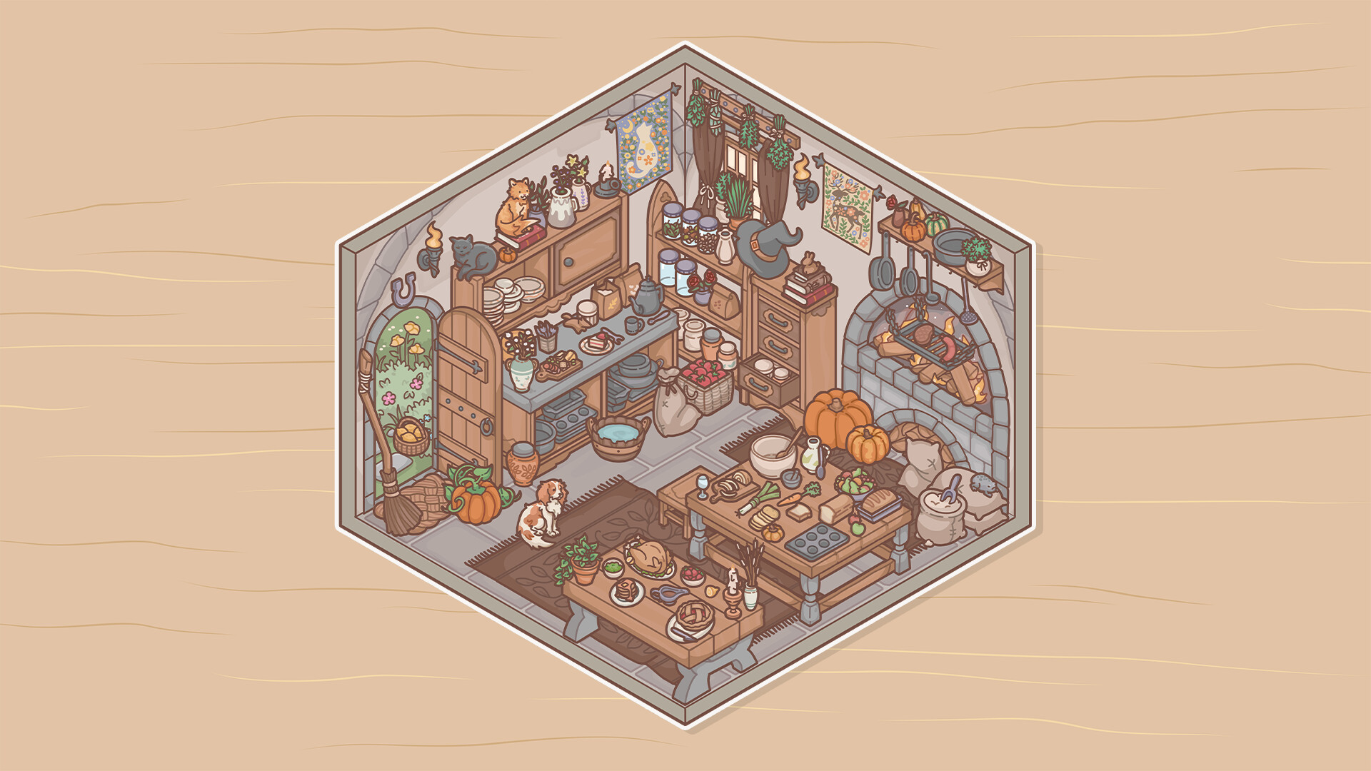 造景贴纸：治愈小角落/Little Corners-网亿资源平台