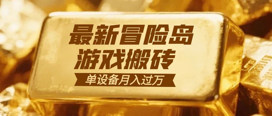 冒险岛游戏搬砖 一组账号月利润9000+-邪修侠 - 演示