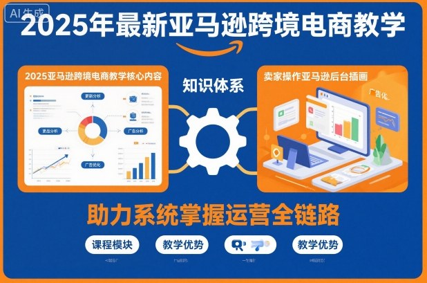 2025年最新亚马逊跨境电商教学，助力卖家系统掌握亚马逊运营全链路知识-邪修侠 - 演示