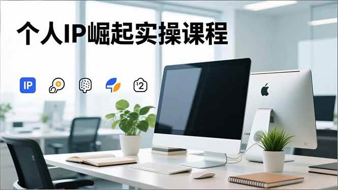 （16616期）个人IP崛起实操课程，IP思维塑造+赛道精准调研+账号高变现搭建+内容创作-网亿资源平台