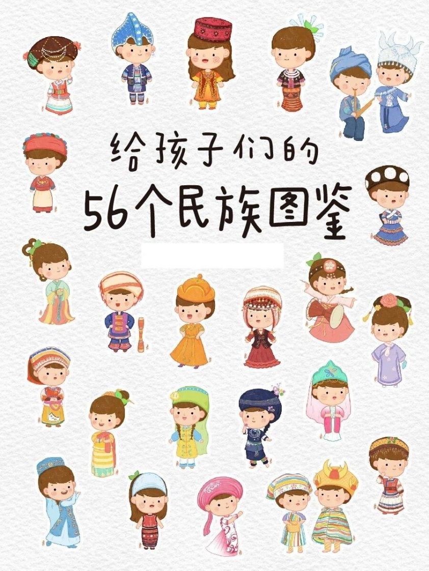 56个民族图鉴-网亿资源平台