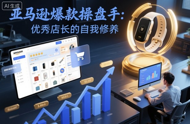 亚马逊爆款操盘手:优秀店长的自我修养 亚马逊爆款操盘手:优秀店长的自我修养