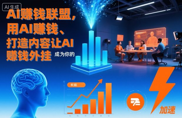 AI賺钱联盟，用AI賺钱、打造内容让AI成为你的賺钱外挂-邪修侠