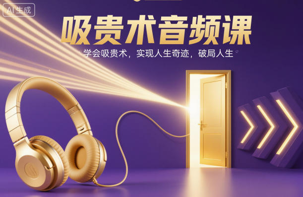 吸贵术音频课，学会吸贵术，实现人生奇迹，破局人生-邪修侠 - 演示